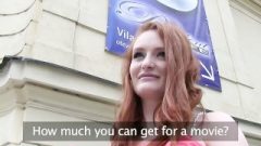 PublicAgent HD Fit Young Redhead Model Wants To Be Movie Star