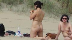Naughty Curvy Nudist Milfs Hairy Pussy Beach Voyeur HD Video