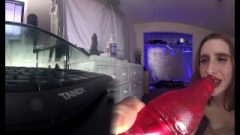FreckledRED, Real Orgasm With During Private Show On MFC, 360 VR HD