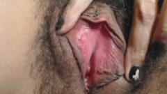 HD EXTREME Closeup Of Hairy Pussy And Fingering