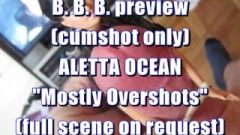 B.B.B. Preview: Aletta Ocean Mostly Overshots (No SlowMo High Def)