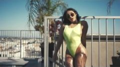 Slow Mo By The Pool Teasing In A Thong Sfw 4k Hd