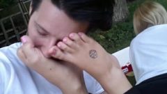 Real Amateur: Toe Sucking Cock And Foot Worship In The Park