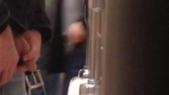 Another Inviting Fat Tool At Urinal Spycam