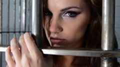Bad Girl Lily Carter Plays With Her Pussy In Jail