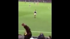 Guy Streaks At Enormous Soccer Game