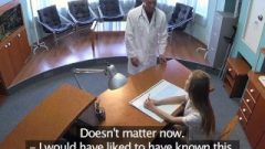 Fakehospital Voluptuous Sex With Doctor And Nurse In Patient Waiting Room
