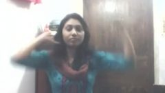 Titillating Bengali Cutie In Shalwar At Masturbation