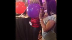 Rachel Starr & Alexis Fawx Have A Eating Cock Challenge At Avn