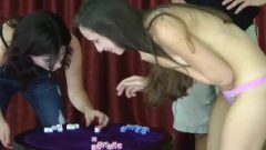 Two Beauties And One Man Play A Game Of Strip Roll The Dice