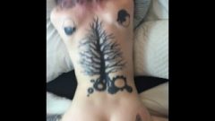 Inked Pink Haired Female Destroyed From Behind Pov Doggy Huge Butt Short Movie